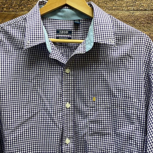 Izod Men’s Long Sleeve Button Down Shirts (Bundle of 3) Large - Picture 14 of 17
